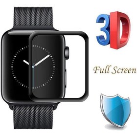 Resim Apple Watch 4 5 40 mm Uyumlu 3D Tam Kaplayan Cam Ekran Koruyucu Filmi 