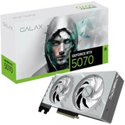 Resim Galax 57NON7MDBSWH GeForce RTX 5070 1-Click OC White 12 GB GDDR7 192 Bit DLSS 4 Ekran Kartı 