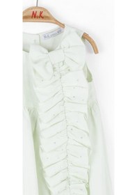 Resim Nk Kids Kız Bebek Fiyonklu Elbise Mint 