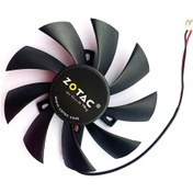 Resim Everflow Geforce Gtx 1050 Ti Mini 4gb 3 Vida 2 Pin 85mm Fan 