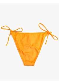 Resim Koton Yanları Bağlamalı İpli Bikini Altı Turuncu 5sak00196mm Turuncu 