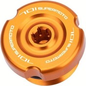 Resim Hightower 701 Supermoto 2015-2024 Cnc Alüminyum Motor Yağı Kapak Orange, Şanzıman Kapağı, Kolay Montaj 