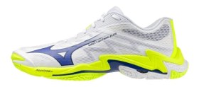 Resim Mizuno Wave Lightning Elite Unisex Voleybol Ayakkabısı Beyaz / Sarı 