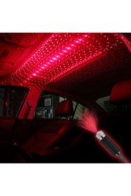 Resim ototime OTO USB LAZER YILDIZLI PROJEKTÖR KIRMIZI 