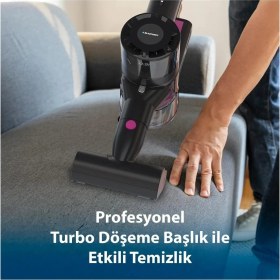 Resim Blaupunkt A16T Şarjlı Vacumaster Kablosuz Dikey Süpürge, Singer El Dikiş Makinesi Hediyeli 
