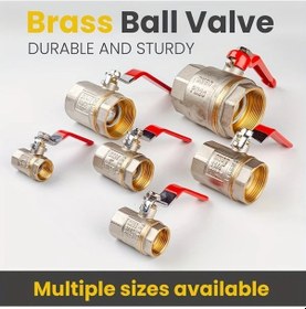 Resim Willowhaven Sv605w32 Pirinç Küresel Vana 4/6/1 İnç Dn15/20/25 Yüksek Isı Dirençli Ev İçin Tam Bakır Su Anahtarı 