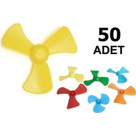 Resim 50 Adet. Mini Pervane. Deney Pervanesi. Eğitici Motor Deneyi Için 