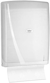 Resim Rulopak R-1312Tb Modern Z Kat 400'Lü Havlu Dispenseri, Plastik, Beyaz 