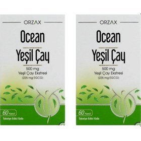 Resim Ocean Yeşil Çay Eki 2 x 60 Kapsül 