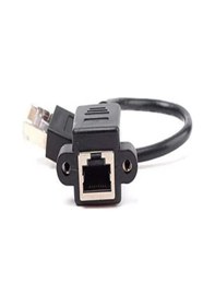 Resim Rj45 Cat5 Cat6 Dişi Erkek Çevirici Koruyucu Adaptör 