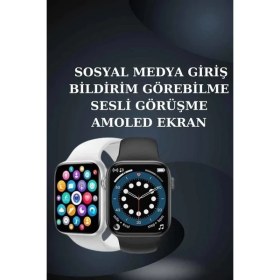 Resim Sepetopia 2025 Model Akıllı Saat ve Yeni Nesil Pro Bluetooth Kulaklık Tws Yüksek Ses Kaliteli 