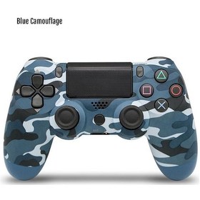 Resim PS4 Uyumlu V2 Kablosuz PS4 Uyumlu Kol Askeri Kamuflaj Joystick 