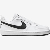 Resim Nike Court Borough Low Recraft Kadın Siyah Sneaker 