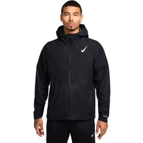 Resim Nike Aeroswift Storm-Fit Aerogami Erkek Siyah Koşu Ceket FZ9039-010 
