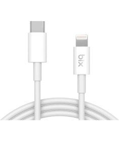 Resim Bix BX-IP01UC Type-C To Lightning 3A Hızlı Şarj ve Data Kablosu 1 Metre 