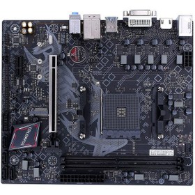 Resim Colorful Battle-AX B550M-HD Pro V14 AMD B550 3200 MHz DDR4 Soket AM4 mATX Anakart 
