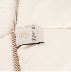 Resim Duvetta Doğal Yün Yorgan 195X215 Ekru 