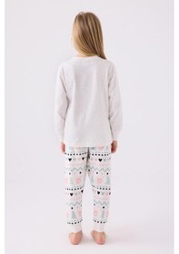 Resim Roly Poly 3486-2 Kız Çocuk Pijama Takımı 001 
