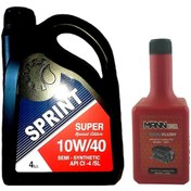 Resim Sprint 10W-40 Yarı Sentetik Motor Yağı 4 L + Motor Içi Temizleyici 250 ML 