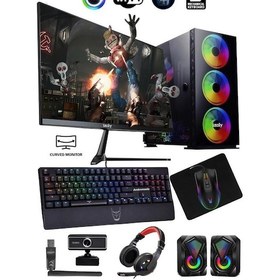 Resim Izoly ST998685 i7-10700F 16 GB 512 GB M.2 NVMe RTX2060S 8 GB 24" Free Dos Masaüstü Oyuncu Bilgisayarı 