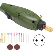 Resim Creatorally Mini Elektrikli Taşlama Düşük Voltajlı Tasarım Taşınabilir Çok Işlevli Mini Taşlama Aleti Delme Boyama Cilalama (Yurt Dışından) 