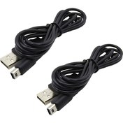 Resim 2 adet 4FT 3DS 2DS DSi Şarj Kablosu Güç USB Şarj Kablosu Nintendo Yeni 3DS XL / Yeni 3DS / 3DS XL / 3DS / Yeni 2DS XL / Yeni 2DS / 2DS XL / 2DS / DSi / DSi XL ile Uyumlu, Siyah 