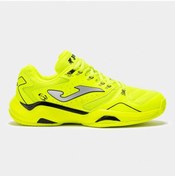 Resim Joma Master Erkek Neon Sarı Toprak Kort Tenis Ayakkabısı Tm100s2509c Sarı 