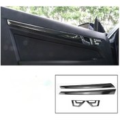 Resim Karbon Fiber Araba Kapı Paneli Trim Şeridi Mercedes Benz E Class Coupe W207 C207 W20 E200 E260 E300 2009-2013, 4 Parça 
