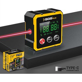 Resim Sgs LAZER DİJİTAL AÇI ÖLÇER MIKNATISLI 