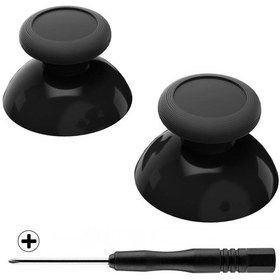 Resim Ns Switch Pro Denetleyici İçin Phillips Tornavidalı Black-extremerate Çift Renkli Joystick Thumbsticks Analog 