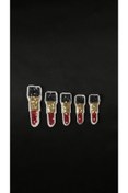 Resim Ozpas Arma Pullu Ruj Kırmızı Gold 5ad. 