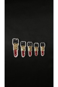 Resim Ozpas Arma Pullu Ruj Kırmızı Gold 5ad. 