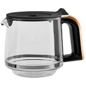 Resim Karaca Çaysever Robotea Pro Cam Demlik Black Cooper 