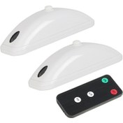 Resim Wondernest Uzaktan Uyarı Sones Pilot Işık Işığı Işığı H901 Flaş Çift Beyaz Araba Adet/paket 2 Vl Beyaz 