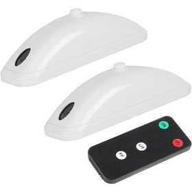 Resim Wondernest Uzaktan Uyarı Sones Pilot Işık Işığı Işığı H901 Flaş Çift Beyaz Araba Adet/paket 2 Vl Beyaz 