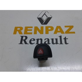 Resim Megane 1/scenic 1 Dörtlü Flaşör Düğmesi 7700435867 - 7700430165 N11.13998 