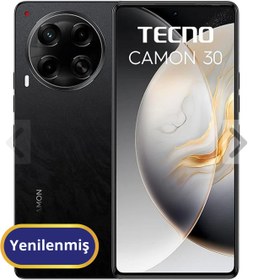 Resim Tecno Camon 30 Yenilenmiş TR Garanti | 256 GB 12 GB Siyah 