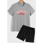 Resim Trendypassion Brooklyn Şort T-Shirt Eşofman Takımı 