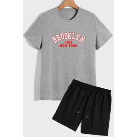 Resim Trendypassion Brooklyn Şort T-Shirt Eşofman Takımı 