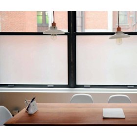 Resim Temiz Pazar Buzlu Cam Filmi Kumlama Folyosu 152 Cm X 1 Metre 