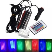 Resim Gürler Oto Ayak Altı LED Iç Ortam Aydınlatma Sese Duyarlı Uzaktan Kumandalı 