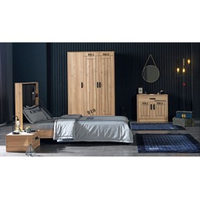 Resim Palmera Dark Genç Odası Takımı 