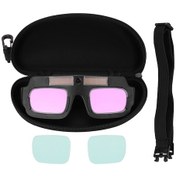 Resim Güneş Enerjili Otomatik Karanlıklaşan Kaynak Güvenlik Gözlükleri Uv'ye Karşı Kaynak Profesyonel Gözlükler Style-20 