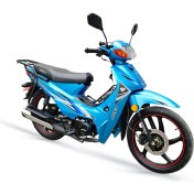 Resim Arora Fırtına 50 Benzinli Cub Motosiklet - Mavi 