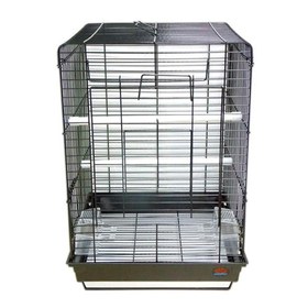 Resim Dayang Papağan Kafesi 40x40x58 Siyah 