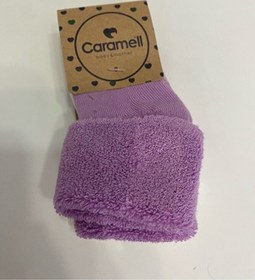 Resim Kız Çocuk 2'li Havlu Çorap Düz 001 