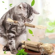 Resim 5 Adet Doğal Sisal Kedi Isırma Çubukları - Kapalı Kediler İçin Dayanıklı Diş Temizleme Oyuncakları, Etkileşimli Oyun Malzemeleri, Malzeme, Pil Gerekmez 