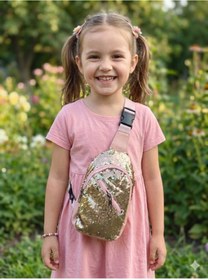 Resim JHTshop Pullu Bady Bag Kız Çocuk Çantası 