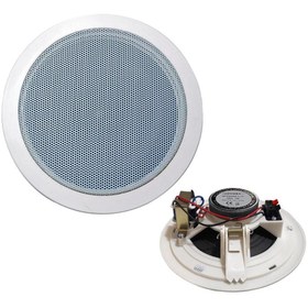 Resim Nwork C-6T Alçıpan Tavan Hoparlör 16cm 10 Watt Trafolu Beyaz 