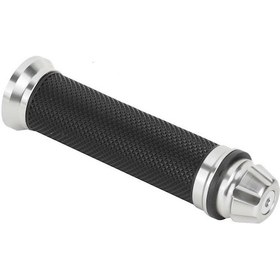 Resim Springsun Motorcycle El Tutamakları - Cnc Alüminyum + Kauçuk, Pürüzsüz Tutuş, Kolay Kurulum, Gümüş Rengi 298 